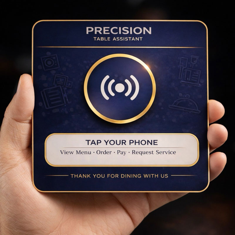 Customer Assist Table Card