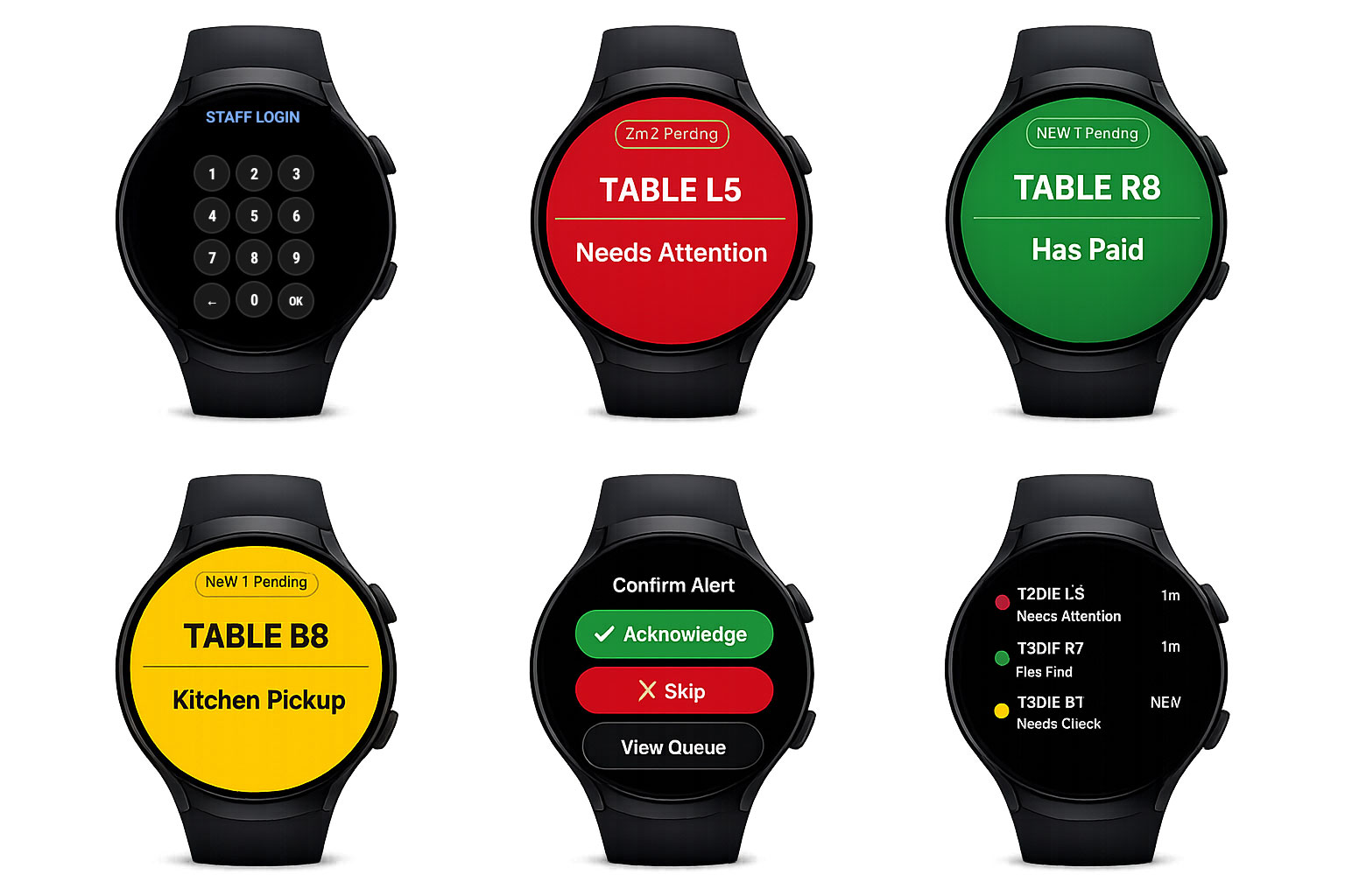 Avalux Customer Assist Watch